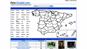 What Foro-ciudad.com website looked like in 2023 (1 year ago)