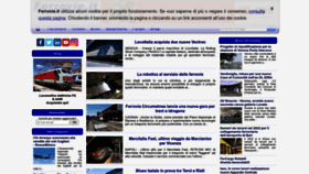 What Ferrovie.it website looked like in 2023 (1 year ago)