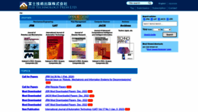 What Fujipress.jp website looked like in 2023 (1 year ago)