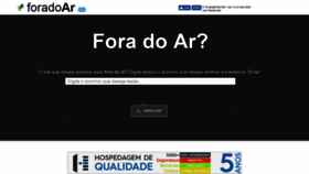 What Foradoar.org website looked like in 2023 (2 years ago)