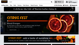 What Fairwaymarket.com website looked like in 2023 (1 year ago)