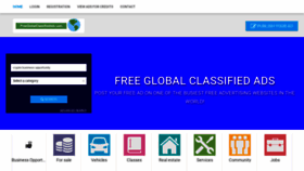 What Freeglobalclassifiedads.com website looked like in 2023 (1 year ago)