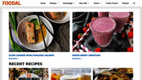 What Foodal.com website looked like in 2023 (1 year ago)