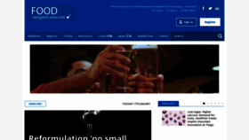What Foodnavigator-asia.com website looked like in 2023 (1 year ago)
