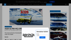 What Fs2000.org website looked like in 2023 (1 year ago)
