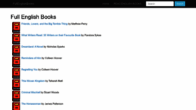 What Fullenglishbooks.com website looked like in 2023 (1 year ago)