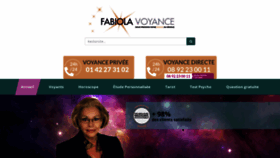 What Fabiola-voyance.com website looked like in 2023 (1 year ago)
