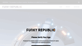 What Funky-republic.com website looked like in 2023 (1 year ago)