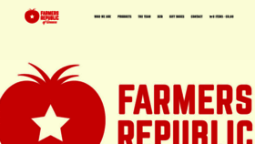 What Farmersrepublic.gr website looked like in 2023 (1 year ago)