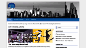 What Festivalstoronto.com website looked like in 2023 (1 year ago)
