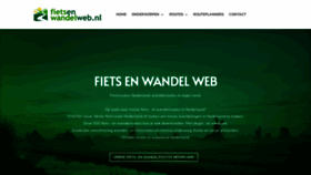 What Fietsenwandelweb.nl website looked like in 2023 (1 year ago)