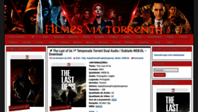 What Filmesviatorrents.info website looked like in 2023 (1 year ago)
