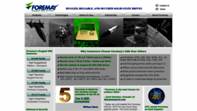 What Foremay.net website looked like in 2023 (1 year ago)