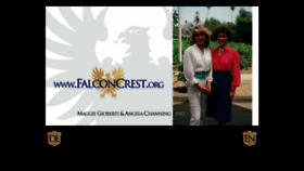 What Falconcrest.org website looked like in 2023 (3 years ago)
