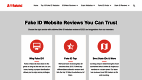What Fakeid.top website looked like in 2023 (3 years ago)