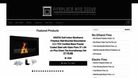 What Fireplaceandstove.co.uk website looked like in 2023 (1 year ago)