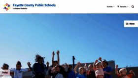 What Fcps.net website looked like in 2023 (1 year ago)