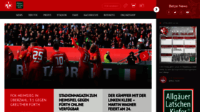 What Fck.de website looked like in 2023 (1 year ago)