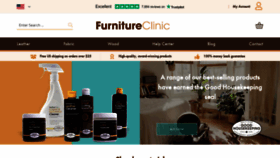 What Furnitureclinic.com website looked like in 2023 (1 year ago)