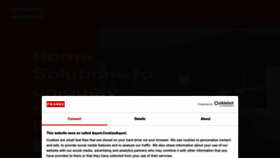 What Franke.com website looked like in 2023 (1 year ago)