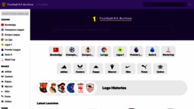 What Footballkitarchive.com website looked like in 2023 (1 year ago)