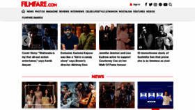 What Filmfare.com website looked like in 2023 (1 year ago)