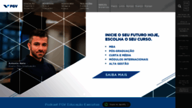 What Fgv.br website looked like in 2023 (1 year ago)