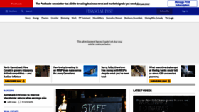 What Financialpost.com website looked like in 2023 (1 year ago)