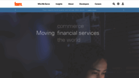 What Fiserv.com website looked like in 2023 (1 year ago)