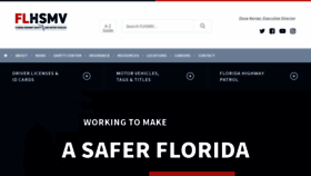 What Flhsmv.gov website looked like in 2023 (1 year ago)
