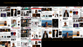 What Fashionblognews.com website looked like in 2023 (1 year ago)
