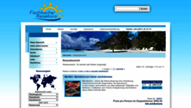 What Fischbacher-reisebuero.de website looked like in 2023 (1 year ago)