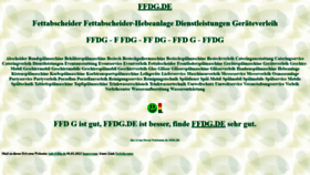 What Ffdg.de website looked like in 2023 (1 year ago)