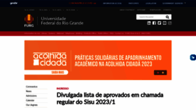 What Furg.br website looked like in 2023 (1 year ago)