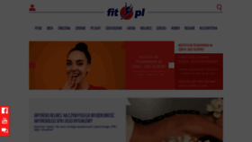 What Fit.pl website looked like in 2023 (1 year ago)