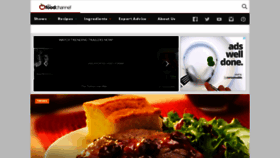 What Foodchannel.com website looked like in 2023 (1 year ago)