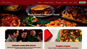 What Frankieandbennys.com website looked like in 2023 (1 year ago)