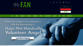 What Familiesagainstnarcotics.org website looked like in 2023 (1 year ago)