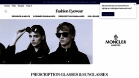 What Fashioneyewear.co.uk website looked like in 2023 (1 year ago)