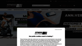 What Fitnessboutique.fr website looked like in 2023 (1 year ago)