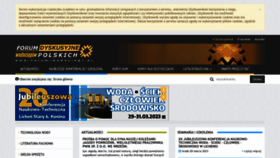 What Forum-wodociagi.pl website looked like in 2023 (1 year ago)