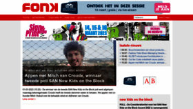 What Fonkmagazine.nl website looked like in 2023 (1 year ago)