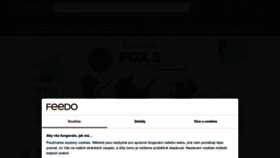 What Feedo.cz website looked like in 2023 (1 year ago)