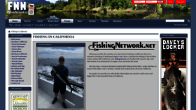 What Fishingnetwork.net website looked like in 2023 (1 year ago)