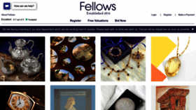 What Fellows.co.uk website looked like in 2023 (2 years ago)
