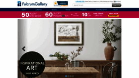 What Fulcrumgallery.com website looked like in 2023 (1 year ago)