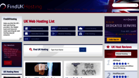 What Findukhosting.com website looked like in 2023 (1 year ago)