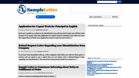 What Foundletters.com website looked like in 2023 (1 year ago)