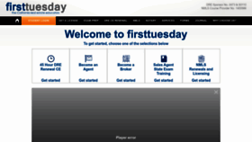 What Firsttuesday.us website looked like in 2023 (1 year ago)