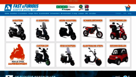 What Fastfuriousscooters.nl website looked like in 2023 (1 year ago)